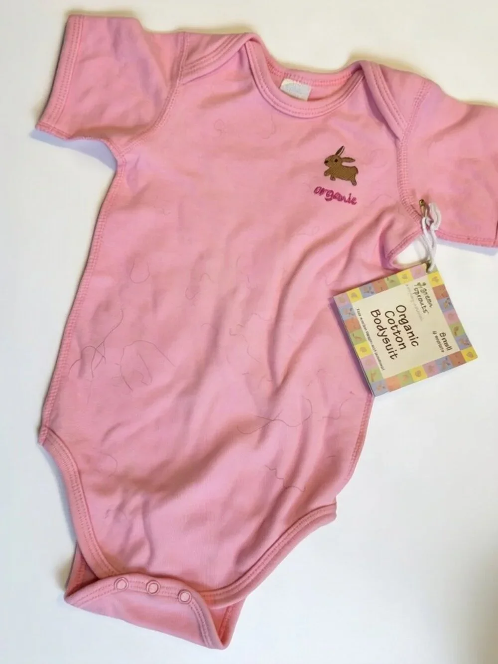 Green Sprouts Organic Cotton Baby Set Pink NWT 3 Pc